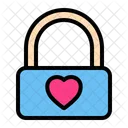 Lock Valentine Wedding Icon