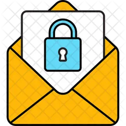 Lock mail  Icon