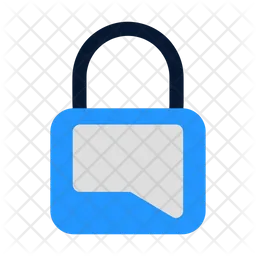 Lock message  Icon