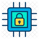 Lock Microchip  Icon