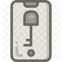 Lock mobile Icon