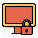 Monitor Display Lock Monitor Icon