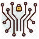 Lock Network  Icon
