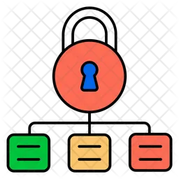 Lock network  Icon