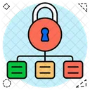 Lock Network Padlock Network Lock Connection Icon