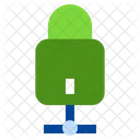 Lock Network Network Sharing Icon