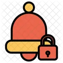 Bell Alarm Lock Notification Icon
