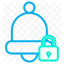 Bell Alarm Lock Notification Icon