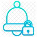 Bell Alarm Lock Notification Icon