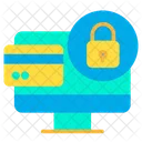 Lock Online Payment  Icon
