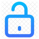 Lock Open Shield Antivirus Icon