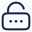 Lock Password Unlocked  Icon