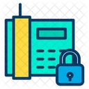 Telephone Communication Lock Phone Icon