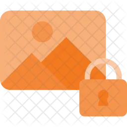 Lock photo  Icon