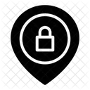 Final Placeholder Lock Place Final Location Icon