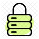 Lock Server Data Storage Server Icon