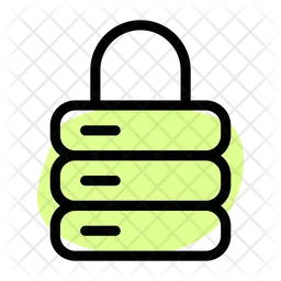 Lock Server  Icon