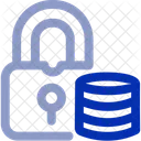 Lock Server Security Protection Icon