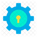 Lock Setting Keyhole Optimization Icon