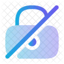 Lock Slash  Symbol