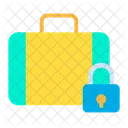 Briefcase Office Bag Lock Bag Icon