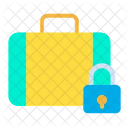 Lock Suitcase  Icon