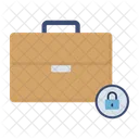Lock Suitcase  Symbol