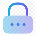 Lock Text  Symbol