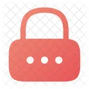 Lock Text Program Computer Icon