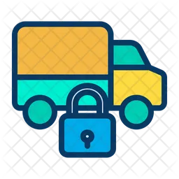 Lock Truck  Icon