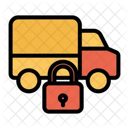 Lock Truck  Icon