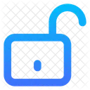 Lock Unlocked Insecure Data Data Access Icône