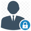 Lock user  Icon