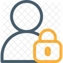 Lock user  Icon