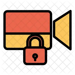 Lock Video  Icon