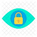 Eye Lock Security Icon