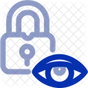 Lock Vision Security Privacy Icon