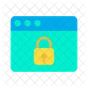 Lock Web  Icon