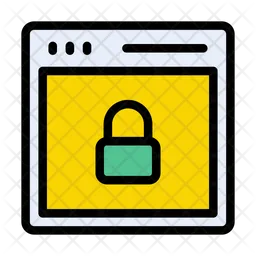 Lock Webpage  Icon