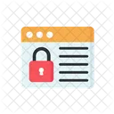 Lock Website  Icon