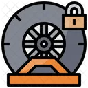 Lock Wheel  Icon