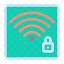 Lock Wireless Signal Icon
