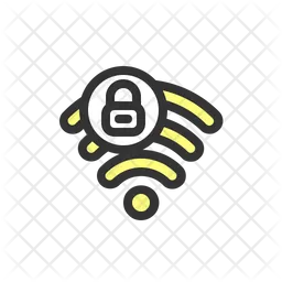 Lock wifi  Icon