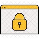 Locked Window Webpage Icon