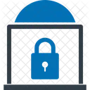 Lock With House Home Lock Padlock Icon