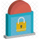 Lock With House  Icon