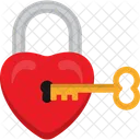 Lock with Key  Icon