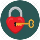 Lock with Key  Icon