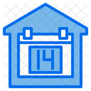 House Calendar Stay At Home Icon