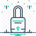 Locked Padlock Protection Icon
